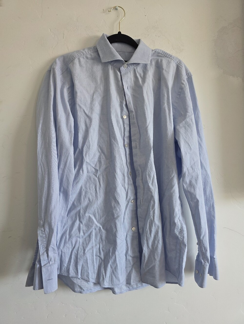 Hugo Boss Light Blue Dress Shirt - Spread Collar